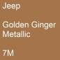 Preview: Jeep, Golden Ginger Metallic, 7M.